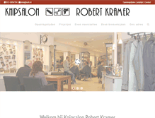 Tablet Screenshot of knipsalonrobertkramer.nl